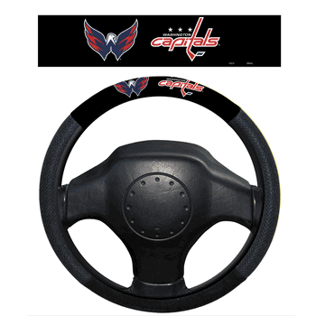 Washington Capitals Poly-Suede Steering Wheel Cover