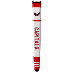 Washington Capitals Putter Grip (White with colored stripes)