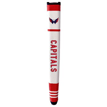 Washington Capitals Putter Grip (White with colored stripes)