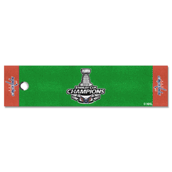 Washington Capitals Putting Green Mat - 1.5ft. x 6ft., 2018 Stanley Cup Champions