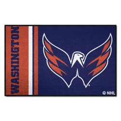 Washington Capitals Starter Mat Accent Rug - 19in. x 30in., Uniform Design