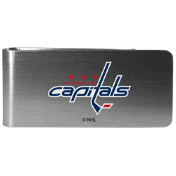 Washington Capitals Steel Money Clip, Logo