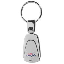 Washington Capitals Steel Teardop Key Chain