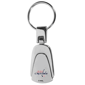 Washington Capitals Steel Teardop Key Chain