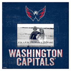 Washington Capitals Team Name 10"x10" Frame  Sign