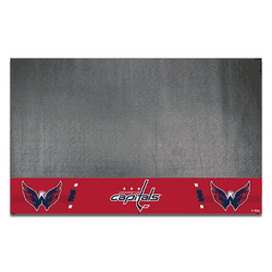 Washington Capitals Vinyl Grill Mat - 26in. x 42in.