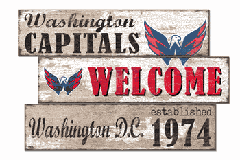 Washington Capitals Welcome 3 Plank