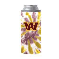 Washington Commanders 12oz Tie Dye Slim Can Coolie