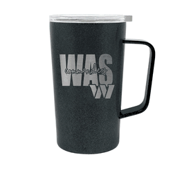 Washington Commanders 18oz Onyx Hustle Travel Mug