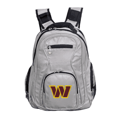 Washington Commanders 19" Premium Laptop Backpack, GRAY