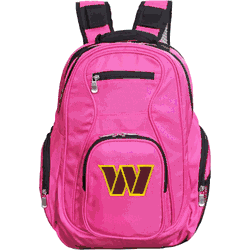 Washington Commanders 19" Premium Laptop Backpack, Pink