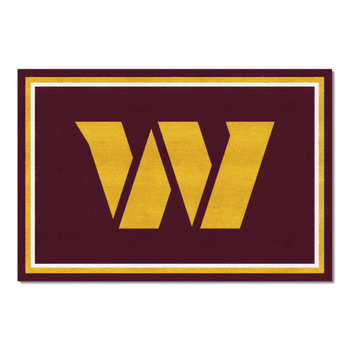 Washington Commanders 5ft. x 8 ft. Plush Area Rug