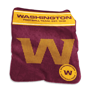 Washington Commanders 60x80 Raschel Throw