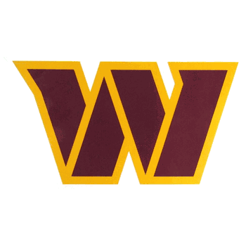 Washington Commanders 8 inch Logo Magnets