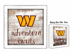 Washington Commanders Adventure Awaits Money Box