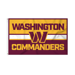 Washington Commanders Bold 3' x 5' Banner Flag
