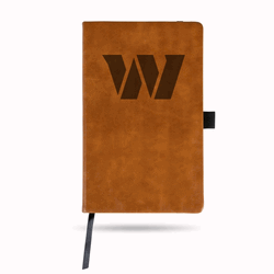 Washington Commanders Brown - Primary Laser Engraved Small Notepad