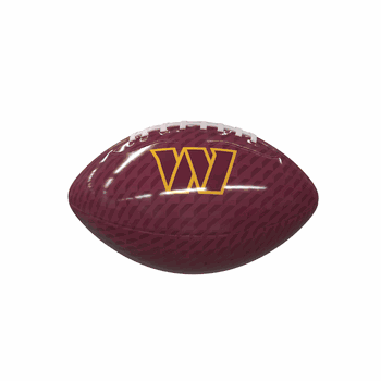 Washington Commanders Carbon Fiber Mini-Size Glossy Football