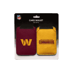 Washington Commanders Card Wallet 2-pack