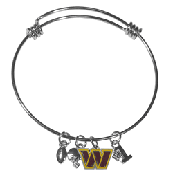 Washington Commanders Charm Bangle Bracelet
