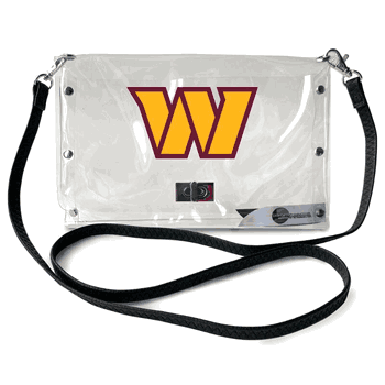 Washington Commanders Clear Envelope Purse