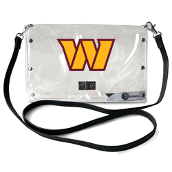 Washington Commanders Clear Envelope Purse