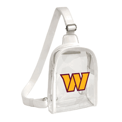 Washington Commanders Clear Mini Sling Stadium Bag