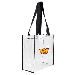 Washington Commanders Clear Square Stadium Tote