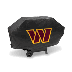 Washington Commanders  Deluxe Vinyl Grill Cover - 68" Wide/Heavy Duty/Velcro Staps