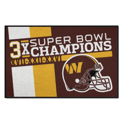 Washington Commanders Dynasty Starter Mat Accent Rug - 19in. x 30in.