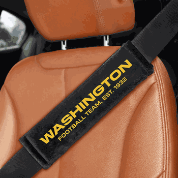 Washington Commanders Embroidered Seatbelt Pad - 2 Pieces
