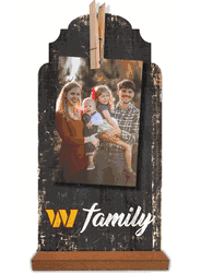 Washington Commanders Family Clothespin 6x12