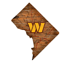 Washington Commanders Football Team 12" Mini State Roadmap