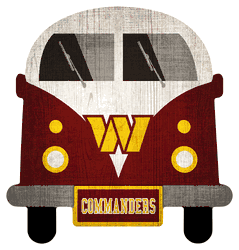 Washington Commanders Football Team Team Bus Sign