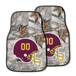 Washington Commanders Front Carpet Car Mat Set - 2 Pieces, Helmet Logo