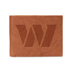 Washington Commanders  Leather Billfold Wallet