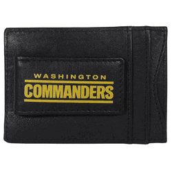 Washington Commanders Logo Leather Cash and Cardholder