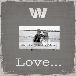 Washington Commanders Love 10x10 Frame