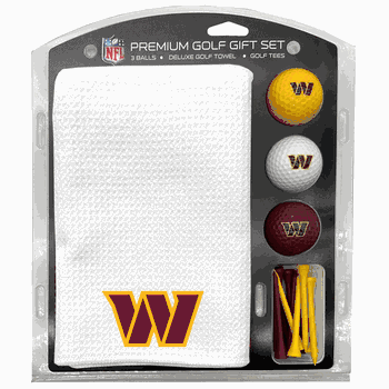 Washington Commanders Microfiber Towel Gift Set - 16 x 40 (White)