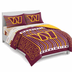 Washington Commanders Momentum Bed In A Bag Queen