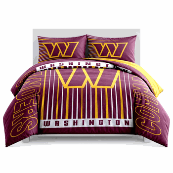 Washington Commanders Momentum Bedding Comforter Set F/Q