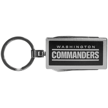 Washington Commanders Multi-tool Key Chain, Black
