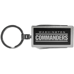 Washington Commanders Multi-tool Key Chain, Black
