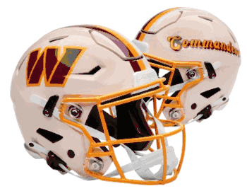 Washington Commanders NFL Full Size SPEEDFLEX Authentic Speed Football Helmet RETRO