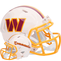 Washington Commanders NFL Mini Speed Football Helmet RETRO