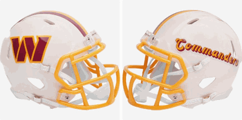 Washington Commanders NFL Mini Speed Football Helmet RETRO
