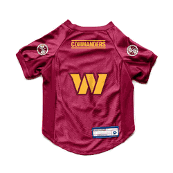 Washington Commanders Pet Stretch Jersey