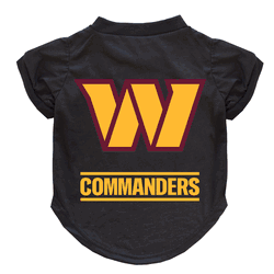 Washington Commanders Pet T-Shirt Extra Small
