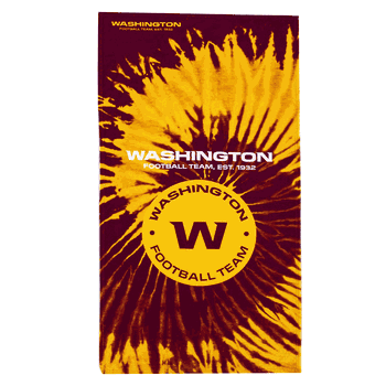 NFL Washington Commanders Pyschedlic Beach Towel