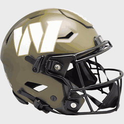 Washington Commanders SpeedFlex Full Size Football Helmet SALUTE TO SERVICE